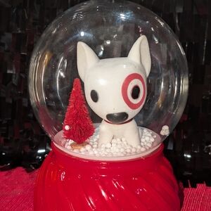 Funko Bullseye Pop! Target Exclusive Customized Snow Globe